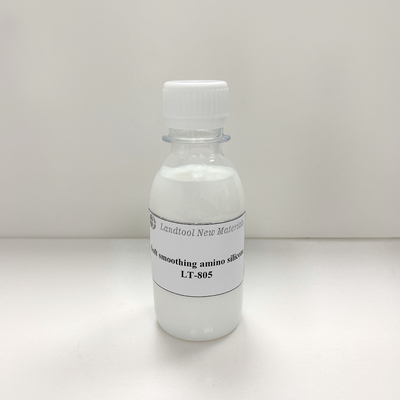 乳白色の白い125KGシリコーン油の乳化剤、Handfeelのふくよかなカチオンの軟化剤