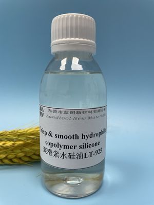自然な繊維のための織物の親水性の共重合体のシリコーンの化学仕上げ