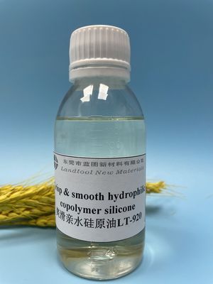 有機ケイ素化合物の混合物の親水性の軟化剤の浅い黄色の透明な粘性液体APEO